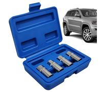 Kit Extracteur De Boulons | 4 Pièces Dévisseur Universel Multi-Spline 6,35 mm | Extracteur De Vis Abîmées - Pour Boulons Cassés, Foirés, Rouillés, Voiture, Mécanique Auto, Maison, Garage,