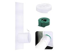 Kit fenêtre pour climatiseur portable, ensemble de tissu pour scellement de grille AC | Accessoire adaptable pour climatiseur portable dans le salon, la chambre à coucher, la cuisine