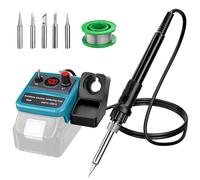 Kit fer à souder sans fil compatible batterie Makita 18V LXT pistolet à souder numérique LED 90W pour tous les amateurs de bricolage (batterie non fournie)