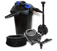 Kit filtration bassin à pression SunSun - 30000l 18W UVC NEO10000 80W Pompe 25m Tuyau Fontaine