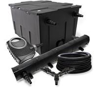 Kit filtration pour bassin - SUNSUN - 60000l - Stérilisateur NEO10000 80W - Pompe 25m Tuyau