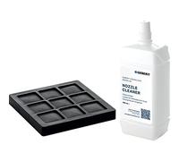 Kit filtre à charbon actif et nettoyant pour buses pour systèmes de toilettes complets Geberit AquaClean 8000plus