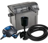 Kit filtre de bassin UBF 9000, UV-C 11 W, pompe OME 3500, skimmer, tuyau de 5 m