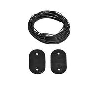 Kit Fixation Gris Pour Brise-Vue Lot De 30 Avec 4 Mètres De Fil
