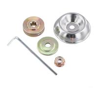 Kit Fixation Lame Débroussailleuse 5 Métal Kit Fixation Lame | 5 métal, rondelle butée, écrou collier, clés pour L et T, installation rapide outil pro