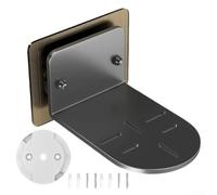 Kit Fixation Plafond pour caméra Surveillance pour xiaomi Kit | Matériau métal pour robuste, finition grise, installation murale plafond, compatibilité pour xiaomi C201, incluses