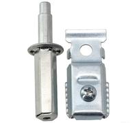 Kit Fixation pour porte 2PCS 1" à 1-3/8" Épaisseur Kit Fixation | Design pour top mount, ajustement sécurisé, stable, empêche le basculement, installation outil complexe