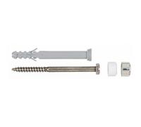 Jeu de fixations WC et bidet - vis 6x65 mm FISCHER