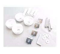 Kit fixations+caches+entretoises 098510 - seche-serviettes