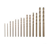 Kit Forets HSS pour m35 1-4mm Acier Inoxydable Kit Forets HSS | Acier pour m35 avec 5% , perce rapide, pointe divisée 135°, usage manuel presse