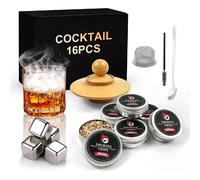 Kit Fumoir à Cocktail avec 6 Saveurs de Bois