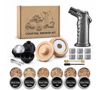 Kit Fumoir Whisky avec Chalumeau 6 Pierres Granit 2 Moules Cadeau Homme | Coffret Cadeau Homme, Kit Fumage Whisky, 6 Pierres Granit, 2 Moules Glaçons, Bourbon, Old Fashioned, sans Butane