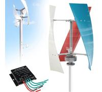 Kit générateur d'éolienne 3000 W/5000 W - Système d'alimentation solaire hybride Maglev 12 V/24 V/48 V avec contrôleur 3B pour utilisation marine, maison, entreprise et industrie