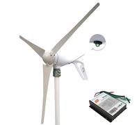 Kit générateur éolien, puissance 400W, régulateur PWM, 24V, 3 lames blanches, 400W