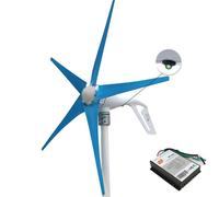 Kit générateur éolien, puissance 400W, régulateur PWM, 24V, 5 lames bleues, 400W