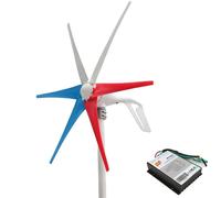 Kit générateur éolien, puissance 400W, régulateur PWM, 24V, 6 lames multicolores, 400W