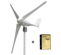Kit générateur éolien, puissance 600W, régulateur MPPT , 12V, 3 pales de vent, 600W