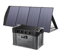 Kit Générateur Solaire - ALLPOWERS - S2000 Pro - 1451Wh - 2400W (4000W crête) - Panneau solaire 200W pliable