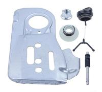 Kit Guide pour chaîne Huile pour Pompe pour Scie 445 450 - Remplacement Pièce 544094001 Arbre Fin Capuchon Écrou Métal