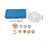 Kit Guide Routeur 10 Laiton Précision Kit Guide Routeur 10 Laiton | 10 bagues laiton, centrage pour précis, installation rapide, compatible majeures, finition lisse