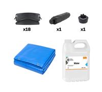 Kit hivernage piscine Ubbink Azura 750 x 400 cm