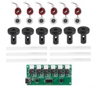 Kit humidificateur USB 6 buses Mist Maker Transducteur Board pour Home DIY Fogger Project 5V Power