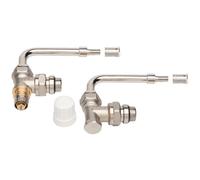 Kit hydrocâblé HC-RE RA-IN - equerre à sertir - avec coude orientable D16 double panneaux DANFOSS