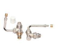 Kit hydrocâblé HC-RE RA-IN - equerre inversé -à glissement coude orientable D12 double panneaux DANFOSS