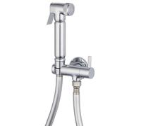 Kit Hygiène WC Confort avec Robinet + Support + Flexible + Douchette - Arrivée Encastrée NOYON & THIEBAULT