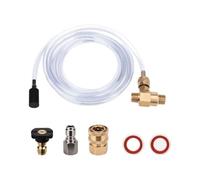 Kit injecteur nettoyeur haute pression 3/8 Quick Connect 5000 PSI | Réglez facilement la dilution du savon pour un nettoyage efficace à haute pression avec raccord rapide de 1 cm.