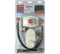 Kit installation gaz propane - FAVEX - bi-bouteille - Basculement automatique - Intérieur - Lyres 35 cm
