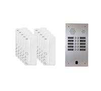 Kit audio 2r 10bp 2 voice programmé - URMET KA83/210