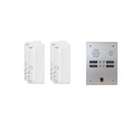 Kit interphone 2 rangées avec 4 combinés URMET Collectif