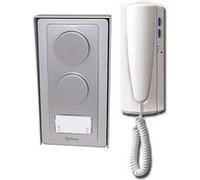 KIT interphone audio SURF 2 fils Avec combiné + Platine + Transformateur - GAS 1220SII G