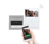 Kit Interphone Ultra et Mini Mains Libres Wi-FI Simplebus 2 - KVU8190W - Comelit
