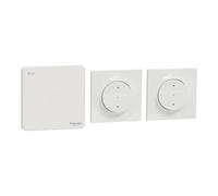 Kit interrupteur volet roulant connecté avec passerelle 1 poste Wiser Odace Blanc Schneider