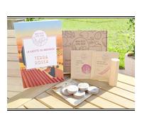 Kit jardinage - terra rossa : haricot nain big borlotto et chicorée bio