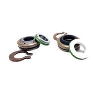 Kit Joint Carbure Tungstène Pompe à Eau Supérieur Inférieur Remplace 3085 | Kit de joint mécanique 20mm 3085 pompe à eau carbure de tungstène joints supérieur inférieur VITON durable