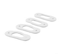 Kit Joint Électrode 4pcs Pour Vaillant pour ecotec Kit Joint | Compatible pour ecotec Pro/Plus, pour fibre résistante, taille 70x26mm, prévient fuites pour gaz, installation facile
