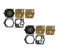 Kit joint et membrane de carburateur remplace Walbro D10-WJ pour Stihl 056 Homelite Pioneer Husqvarna Poulan (2 par paquet)
