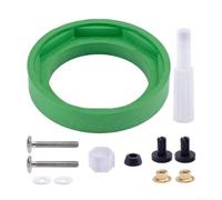Kit Joint pour mousse pour wc 3 Pouces Étanche Fuite Kit Joint | Joint mousse 3 pouces, étanchéité parfaite, stoppe les fuites d'eau, matériau caoutchouc souple, performance fiable