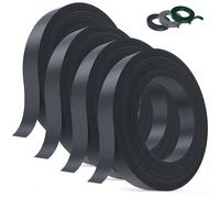 Kit Lamelles Occultantes PVC 4,7cmx300m Bande Brise Vue Jardin Souple et Résistante avec 600 Clips Installation Horizontale ou Verticale pour Panneau Grillagé et Clôture Rigide (Anthracite -RAL7016)