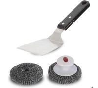 Kit Le Marquier nettoyage plancha barbecue - Spatule AGR85 + boules inox AGR26