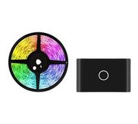 Avizar Kit LED Intelligent pour TV avec Contrôle Vocal WiFi et 2 Modules Latéraux Noir