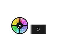 Kit LED Intelligent pour TV avec Contrôle Vocal WiFi et 2 Modules Latéraux Noir