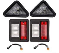 Kit LED pour avant + Halogène Arrière pour Bobcat S185 S205 Kit | Visibilité nocturne améliorée, consommation réduite, installation directe, compatible S185 S205