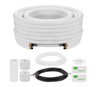 Kit Liaison Frigorifique Tuyau en Cuivre Mini-split-VEVOR-6,4 mm 9,5 mm Diamètre Extérieur-15,2 m Longueur