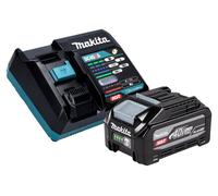 Kit Makita Power Source 1 batterie BL 4040 F 40 V max. 4,0 Ah XGT (1910N6-8) + chargeur DC 40 RA (191E07-8)