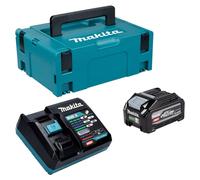 Kit Makita Power Source 1x batterie BL 4040 F 40 V max. 4,0 Ah XGT (1910N6-8) + chargeur DC 40 RA (191E07-8) + Makpac