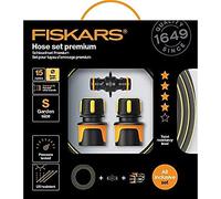 Fiskars 1027101 Premium-Set Tuyau d'arrosage 15 m 1 pc(s) noir, orange